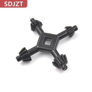 [COD] SDJZT กุญแจชัคคุญแจรวม4ทางอเนกประสงค์สำหรับสว่านเจาะเครื่องมือกดไฟฟ้า