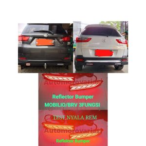 Lampu Reflector Bumper Lampu Mata kucing Led MOBILIO BRV Led Bumper Lampu
