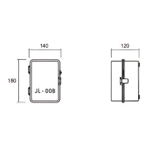 Tủ điện LiOA chống nước chống cháy hộp kỹ thuật dùng trong nhà và ngoài trời JL-00C & JL-00B
