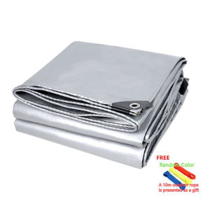 4m*9m Tarpaulin Waterproof canvas Thickened rainproof cloth buy 1 get 1 rope Rainproof Shade Cloth Cover Tent tarp