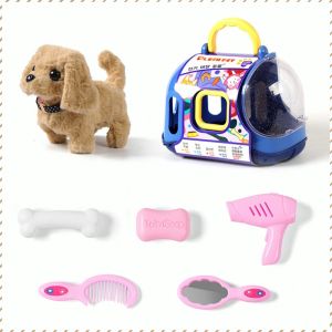 Electric Pet Realistic Electric Toys Interactive Effect Simple Action Low Hair Loss Soft Hair