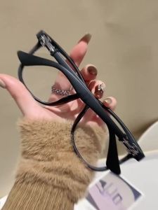 Anti Blue Light Glasses For Men And Women Retro Square Large Frame Anti-Radiation Eyewear