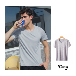 AIRMILL® เสื้อยืดตาข่าย Oxygen Suit นุ่ม บางเบา ซับเหงื่อ ระบายอากาศ  แห้งไว Anti-bacteria