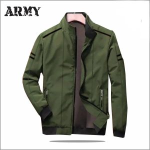 Ballpets Jaket pria jaket cowo motor jaket bolak balik harington pria L XL XXL XXXL