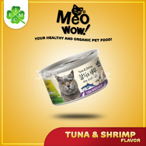 Meowow Tuna White Meat with Shrimp 80g JEssentialz