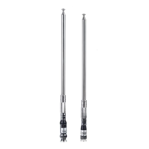 Replacement 118Mhz-136MHz Whip Telescopic for Airband Radio Aviation SMA BNC 1M Scalable Multiple Uses