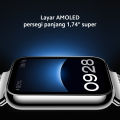 Xiaomi Smart Band 8 Pro | Layar AMOLED | Daya Tahan Baterai 14 hari| 150+ Mode Olahraga dengan GNSS | Pemantauan Kesehatan | Smart Watch | Smart Band [ Official Store ]. 