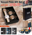 Klik-Beli Termos Sultan Vacuum Flask Set Thermos Cangkir Set 3in1 Stainless Steel. 