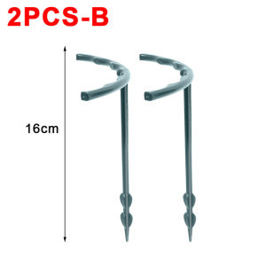 1/6/10PCS Plastic Plant Support Pile Frame Greenhouse Arrangement Semicircle Fixed Rod Indoor Flower Plant Vine Climbing Bracket