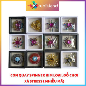 [Kim Loại] Spinner Con Quay Đồ Chơi Fidget Con Quay Vô Cực Nado Xả Stress Đồ Chơi Trẻ Em Con Xoay