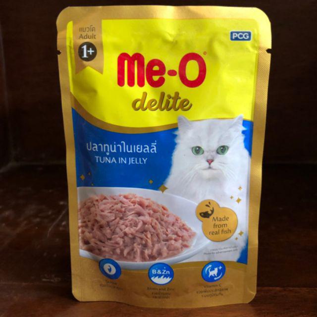 อาหารแมวแบบแห้ง [14รส] อาหารแมวเปียก Meo Delite มีโอ ดีไลท์ 70 กรัม อาหารแมวซอง เพาส์แมว