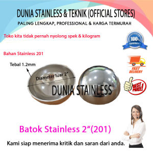 Batok Stainless 2" /pcs