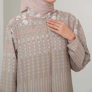 Dress Wanita Homedress Gamis Busui Aletta KVG Modesty
