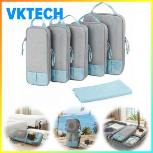 Travel Digital Bag with Multi-Size Compression Pouches for Efficient Packing Solutions