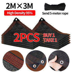 ESH sun shade net  Anti UV 95% Sunshade Net black and green Outdoor Garden Net Farm Net Greenhouse Net Sunscreen Sunblock Shade Cloth Net