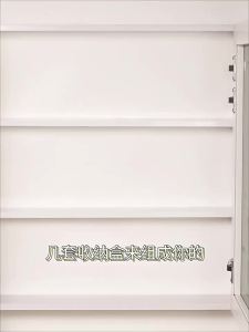 Mirror cabinet storage organizer cosmetic shelf acrylic display rack bathroom vanity lipstick holder makeup brush organizer Alat Pembersih Kotak Simpanan Organizer