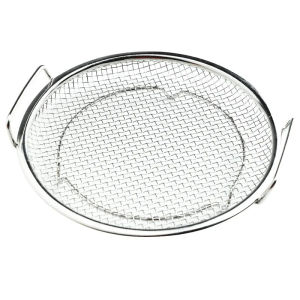 Stainless Steel Frying Oil Filter Mesh Kitchen Oil Filter Basket for Frying Pot(Without Tray)