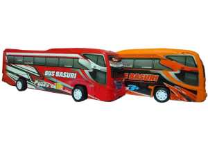 MAINAN BUS BASURI OM TELOLET ADA MUSIK DAN LAMPU - MAINAN MOBIL BIS ANAK