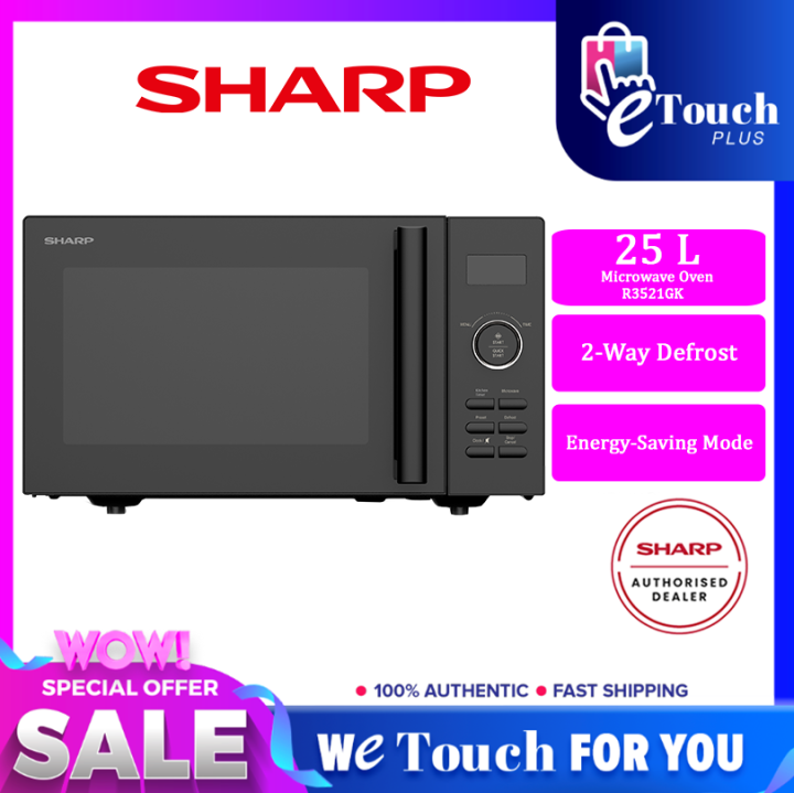 Sharp R7521gk SHARP 25L Jog Dial Digital Control Microwave Oven R3521GK | 2-Way ...
