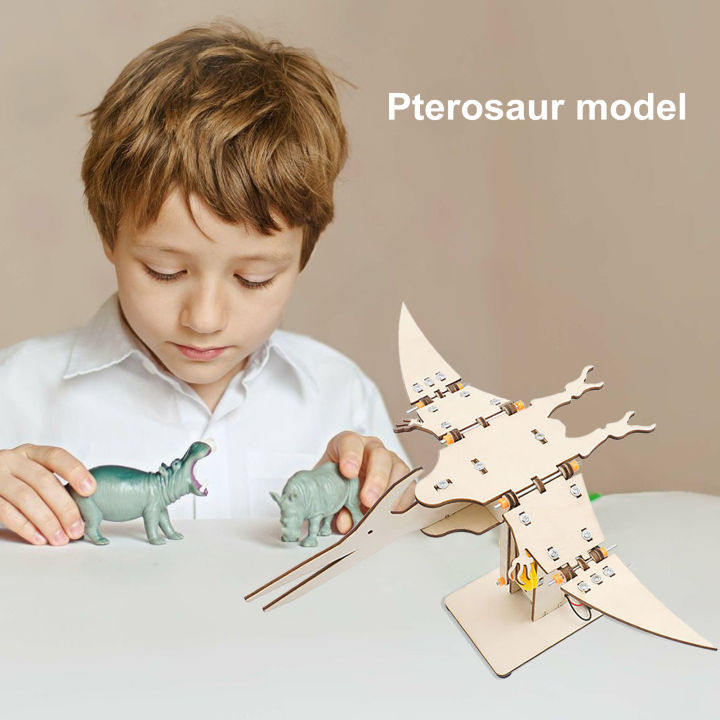 Edena Interactive Dinosaur Building Set Pterosaur Model Kit Fun and ...