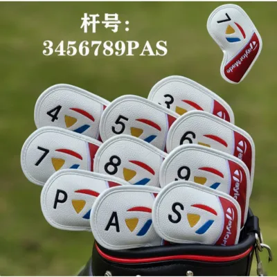 2026 TaylorMade STEALTH Golf Wood Cover for Golf Driver Golf Hybrids Golf Fairway Wood Cover PU Leather Golf Irons Cover Golf Club Cover Golf Head Cover Golf accessories
