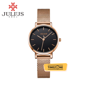 Julius นาฬิกาแฟชั่นเกาหลี ของแท้ 100% ประกันศูนย์ 1 ปี นาฬิกาข้อมือผู้หญิง กันน้ำ 3 ATM รุ่น JA-1164L