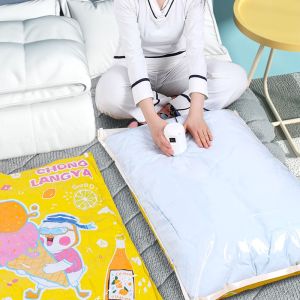 Pompa Vacum Bag Elektrik Pompa Kompresi Selimut Pakaian Pompa Mesin Alat Pompa Vakum Baju Pump Udara Elektrik