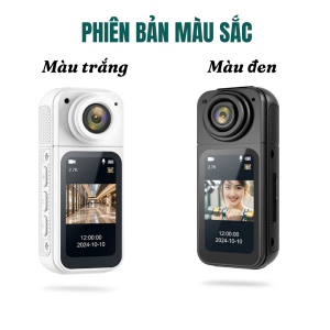 Camera Hành Trình Mini S70 Siêu Nhỏ Gọn – Quay Video Ultra HD 2.7K Góc Rộng 180° Chống Rung Kết Nối Wifi Không Dây Màn IPS 1.47" Pin Trâu Gắn Mũ Bảo Hiểm Đeo Ngực Gắn Xe Máy – Phù Hợp Quay Vlog Phượt Thể Thao Ngoài Trời