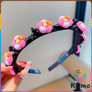 KLIMO Fashion Childrens Braided Hair Band Press Hair Headdress Shredded Hair Artifact Hair Accessories Cute