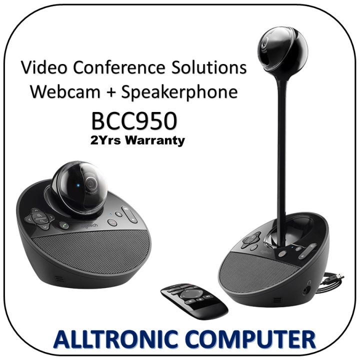 With FREE GIFT] Logitech BCC950 Conference Camera with