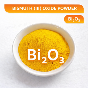Bitmut Oxit (Bismuth Oxide) Bi₂O₃ Công Nghiệp CAS 1304-76-3 Kích Thước Hạt <10µm