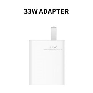YIZHI xiaomi charger 33W Fast Charger QC 3.0 US Turbo Charge adapter Type C Cable for Redmi Note 9 Pro POCO X3 Mi 10