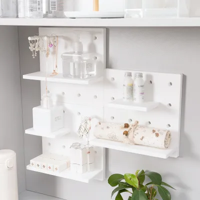 Furniture Direct Pegboard Minimalist self adhesive pegboard hole board/ wall decor/ wall hanging board