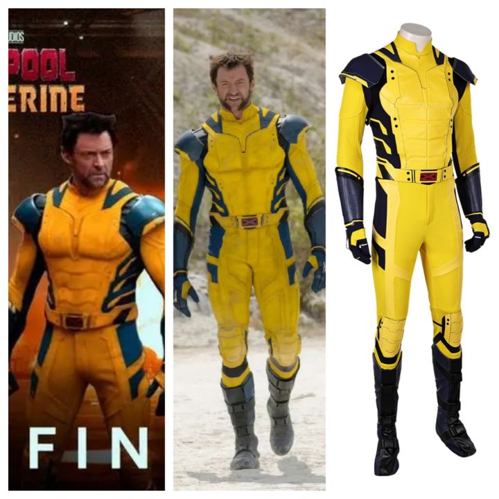 Movie Deadpool & Wolverine 2024 Logan Wolverine Cosplay Costume