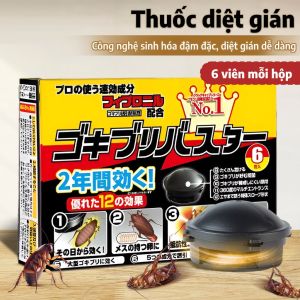 THUỐC DIỆT GIÁN SINH HỌC NHẬT BẢN – HỘP 6 VIÊN TIỆN LỢI