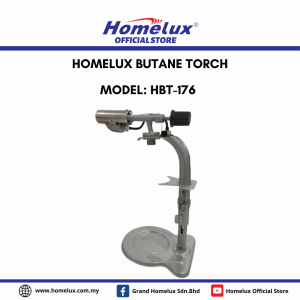 HOMELUX BUTANE TORCH BURNER HBT-176 KEPALA GAS SULUH API