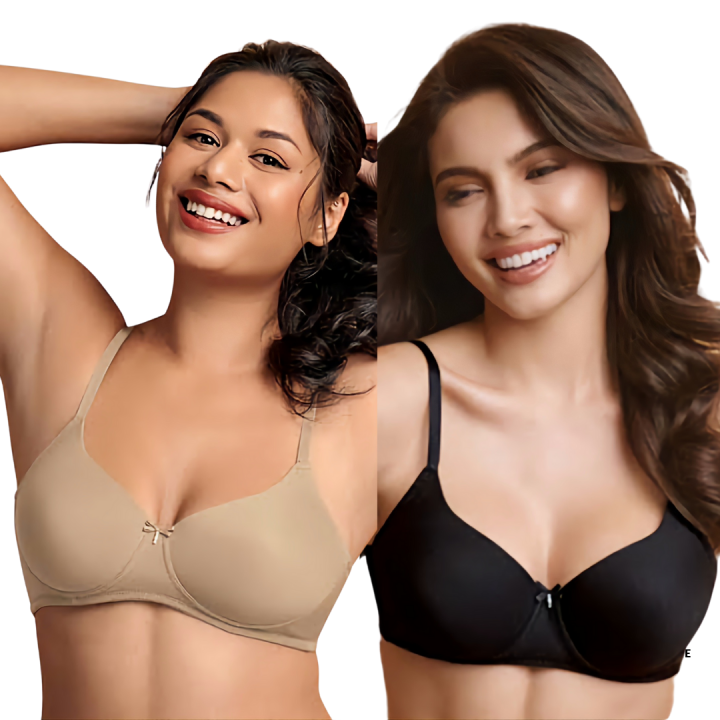 Simonette Underwire Push Up Bra with foam. NOW AVAILABLE IN 40B & 40C.  Available in Black and Nude / Skin tone Color. SOLD SEPARATELY