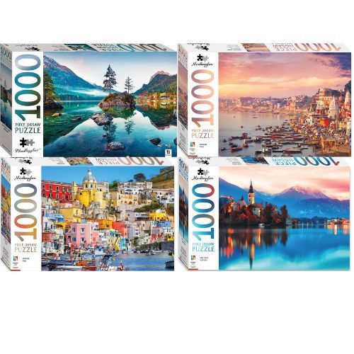 Heidelberg In Summer, Germany - 1000 Piece Jigsaw Puzzle For Adults, Premium Quality, Made In USA - View #5