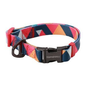 HamshMoc Dog Collar Adjustable Durable Pet Collar Soft Nylon With Metal Buckle For Small Medium Large Dogs Walking Outdoor