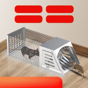 Rat Hole Mouse Trap Rodents Cage Automatic Lock Door Mouse Trap Reusable High Sensitive Mice Catcher