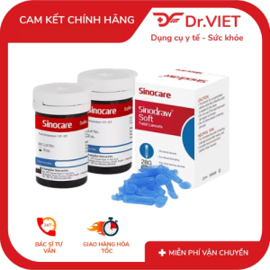Combo Máy Đo Đường Huyết Safe-Accu – Đo Nhanh Dễ Sử Dụng Tại Nhà