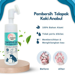 Pembersih Telapak Kaki Anjing Kucing Paw Cleaning Foam