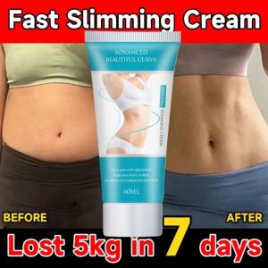 Slimming Cream 60g Krim Pelangsing Membentuk Lekukan Yang Indah Lengan Kurus Kaki Kurus Perut Kurus Wajah Kurus Penghilang Lemak Cream Pengencang -Obat Pelangsing 60g