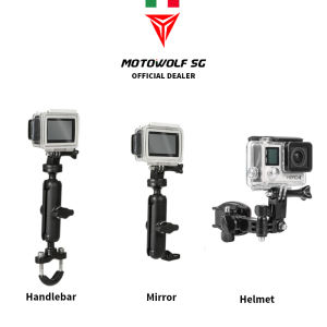Motowolf® Motorcycle GoPro Holder