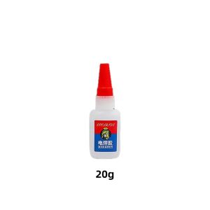 20/50g Metal Welding Glue Waterproof Super Glue All Purpose Multifunctional Glue Rubber Tire Repair Shoe Glu Metal Welding Repair 10 Seconds Fast Curing Transparent And Non-Toxic Lasting Stickiness Super Glue For Plastic And Metal Strong Glue Soldering