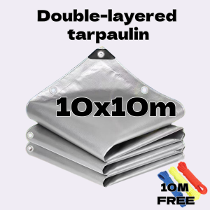 2025 Trapal Waterproof Makapal 20X26FT /16X32FT Tolda Awning Lona Tarp Rain Tarpaulin Sunshade Cloth