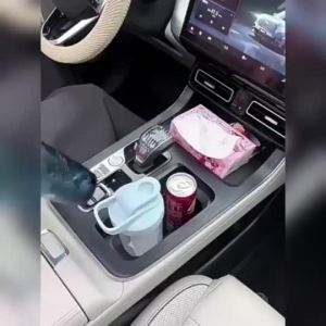 [Acekogo] xe hơi phổ thông treo cửa da ngăn để cốc dính chống rung chai nước Túi lưu trữ nội thất xe hơi phím bút vật giữ kính Túi tiện ích