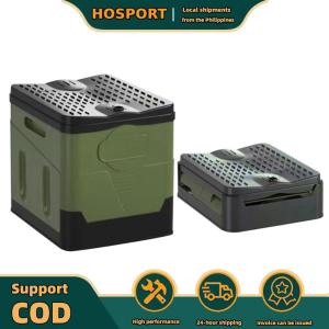 【HOSPORT】 Multifunction Bedpan Portable Outdoor Folding Toilet Strong Bearing Capacity Reusable for Tour Emergency Self-driving Travel