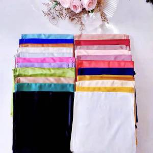 [Mei Chen] BEST SELLER CHENMEI DAILY HIJAB SEGI EMPAT  BAHAN SATIN VELVET PREMIUM MURAH HIjab saten glowing