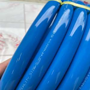 สายยาง PVC เกรด A (สีฟ้า) Size 5/8 (5 หุน) ขนาด 10 เมตร